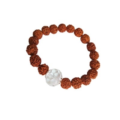 Rudraksha Crystal Stone Bracelet